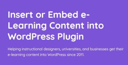 Insert or Embed Articulate Content into WordPress Premium
