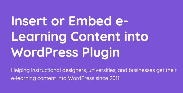 Insert or Embed Articulate Content into WordPress Premium