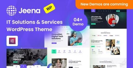 Jeena - IT Solutions & Technology Elementor WordPress Them