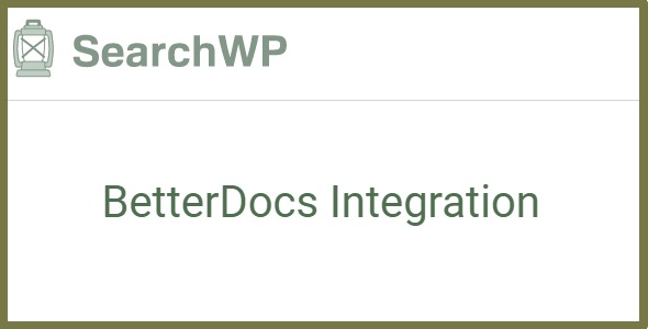 SearchWP BetterDocs Integration 1.1.0