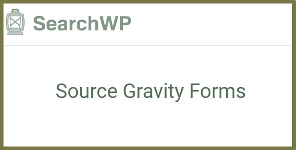 SearchWP Source Gravity Forms 0.0.3
