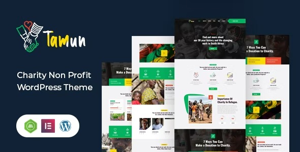 Tamun 1.8 – Fundraising WordPress Theme