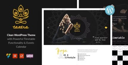 Tantra - A Yoga Studio and Fitness Club WordPress Theme