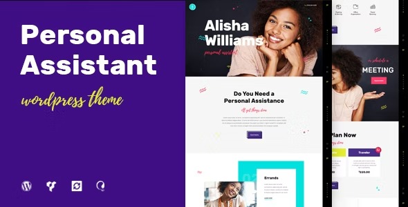 A.Williams 1.6.0 – A Personal Assistant & Administrative Services WordPress Theme