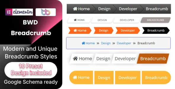 BWD Breadcrumb Addon For Elementor 1.4