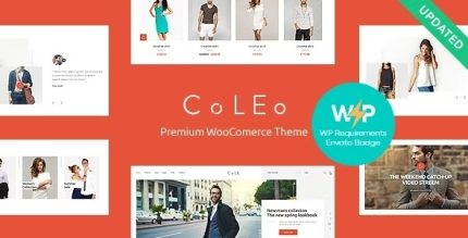 Coleo - A Stylish Fashion Clothing Store WordPress Theme
