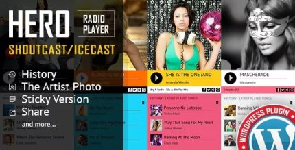 Hero - Shoutcast and Icecast Radio Player With History