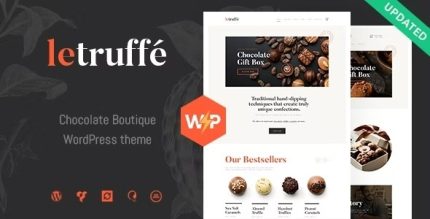 Le Truffe - Chocolate Sweets & Candy Store WordPress Theme