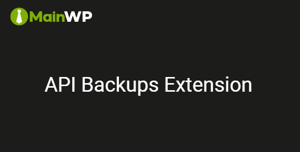 MainWP API Backups Extension 4.0-beta-3