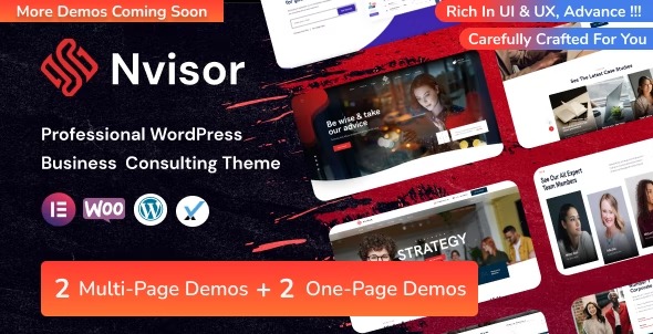 Nvisor 1.4 – Business Consulting WordPress