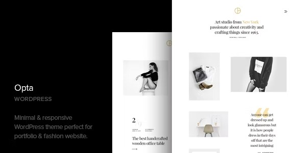 Opta 1.8 – Minimal Portfolio and Photography WordPress Theme