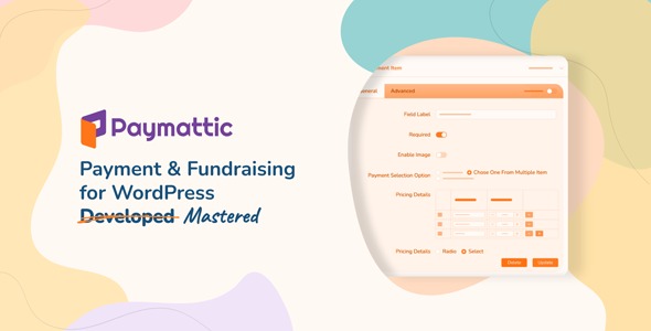 Paymattic Pro 4.6.20 – WordPress Payment and Donation