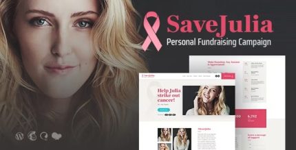 Save Julia - Donation & Fundraising Charity WordPress Theme
