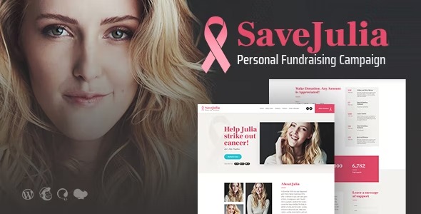 Save Julia 1.0.10 – Donation & Fundraising Charity WordPress Theme