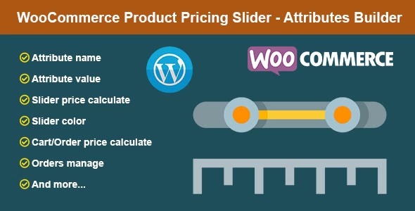 WooCommerce Product Pricing Slider 1.2 – Attributes Builder
