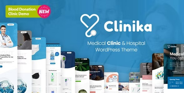Clinika 2.3 – Medical Clinic WordPress Theme