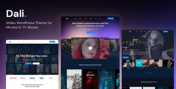 Dali 1.0.2 – Movies & TV Shows WordPress Theme