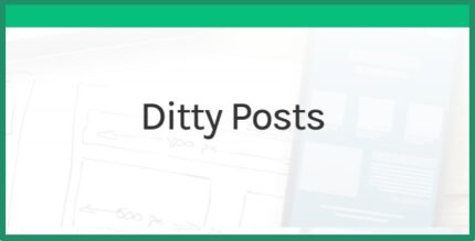 Ditty Posts - Add WordPress Posts to your Ditty
