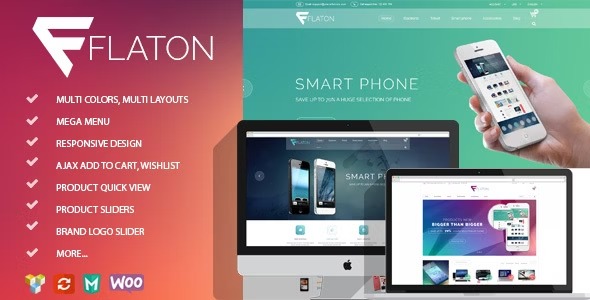 Flaton 1.6.8 – WooCommerce Responsive Digital Theme