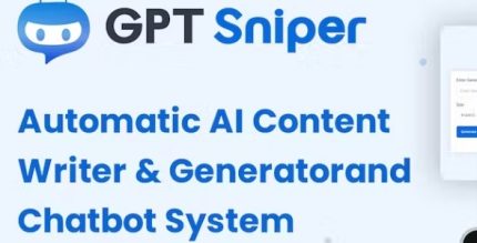 GPTSniper - AI Content Generator & Chatbot WP Plugin