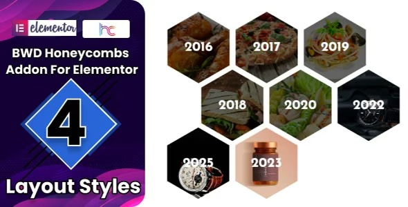 Honeycombs Addon For Elementor 1.6