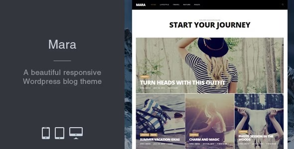 Mara 2.5.6 – Beautiful Photo WordPress Blog Theme