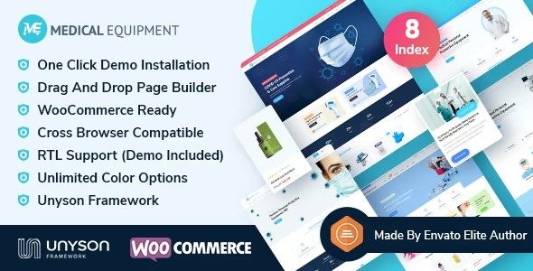 Medical Equipment 1.0.9 – eCommerce WordPress Theme