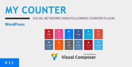MY-Counter - Visual Composer Addon & WordPress Widget