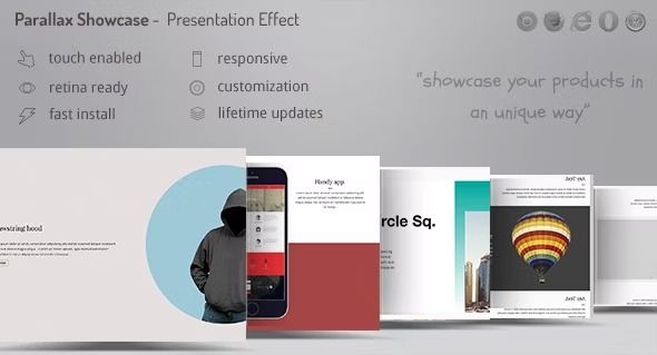 Parallax Showcase Effects 1.11 – Present your products /w WooCommerce