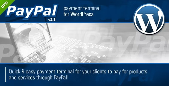 PayPal Payment Terminal WordPress 2.3.1