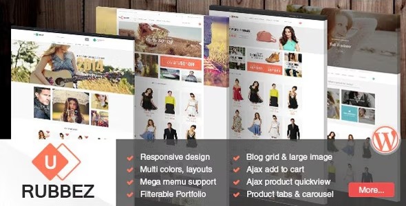 Rubbez 1.8.7 – WooCommerce & Corporate WordPress Theme
