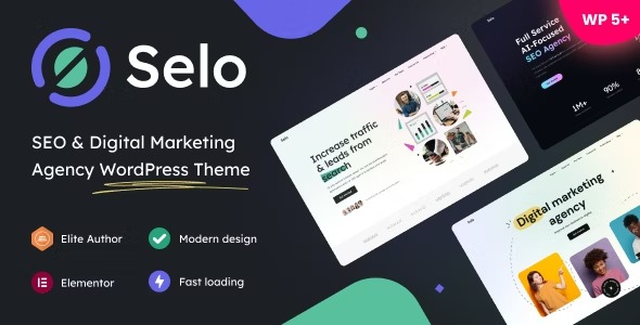 Selo 1.2.3 – SEO & Digital Marketing Agency WordPress Theme