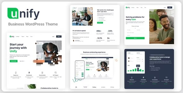 Unify 1.0.1 – Multipurpose Business WordPress Theme