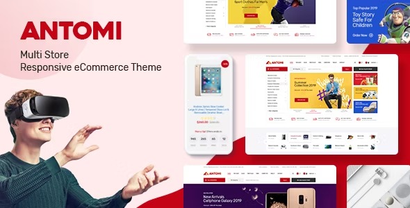 Antomi 1.0.7 – Multipurpose Theme for WooCommerce WordPress