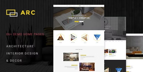 ARC 1.4.2 – Interior Design, Decor, Architecture WordPress Theme