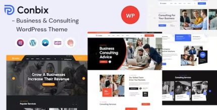 Conbix - Business Consulting WordPress Theme