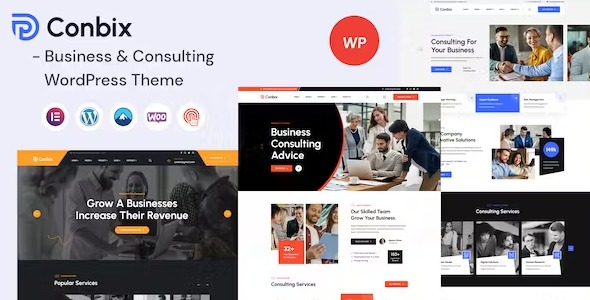 Conbix - Business Consulting WordPress Theme
