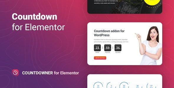 Countdowner 1.0.5 – Countdown Timer for Elementor