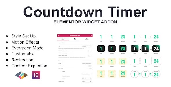 Countdown Timer Elementor Page Builder Addon 1.0.2