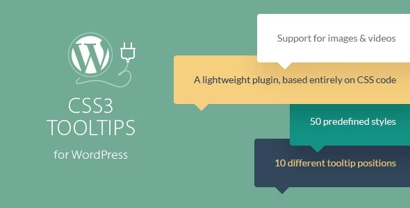 CSS3 Tooltips for WordPress 1.9
