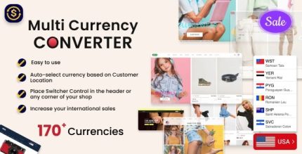 Currency - WooCommerce Multi Currency / Currency Switcher