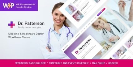 Dr.Patterson - Medicine & Healthcare Doctor WordPress Theme