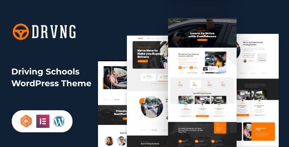 DRVNG 1.1.0 – Driving School WordPress Theme