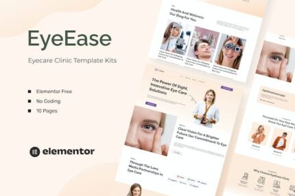 EyeEase - Eyecare Clinic Template Kits