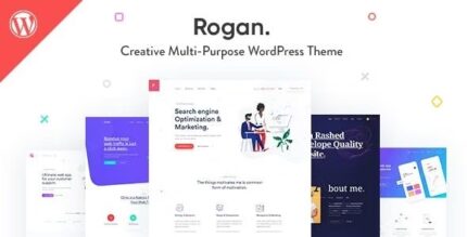 Rogan - Creative Multipurpose WordPress Theme for Agency