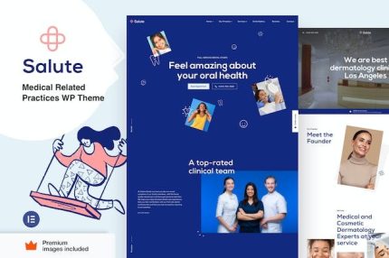 Salute - Health Medical Elementor Pro Theme