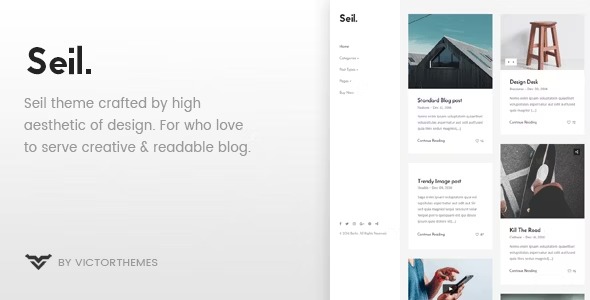 Seil 1.7.2 – A Responsive WordPress Blog Theme