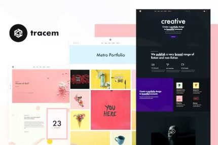 Tracem - Agency & Portfolio WordPress Theme