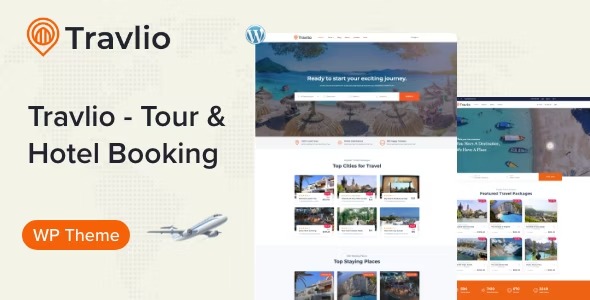 Travlio 1.0.6 – Travel Booking WordPress Theme