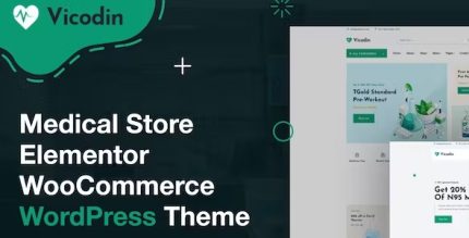 Vicodin - Medical Store WordPress Theme
